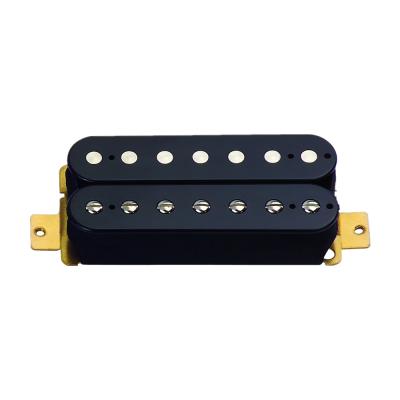 China Brass GUITAR 7 String Baseplate Electric Guitar Pickup With 18K Bridge Pickup For Guitar Handmade Kit for sale