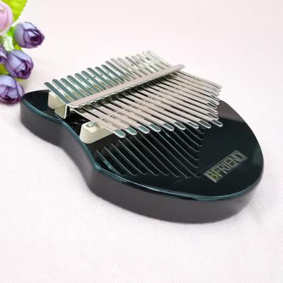 China Set of Crystal Kalimba Transparent Finger Piano Crystal Thumb Piano 17 tone of music for sale