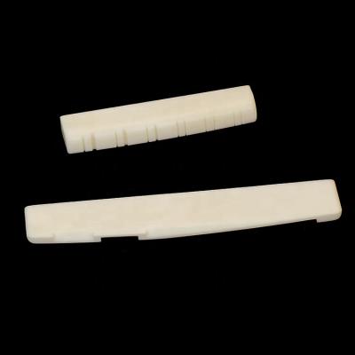 China GUITAR Electric Guitar Nuts Quality Nut and Saddle Guitar Accessories Wholesale Buffalo Bone for sale