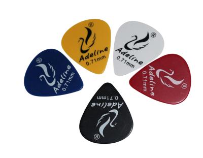 China GUITAR newcomer celluloid advanced OEM can supply different thickness band custom guitar picks for sale