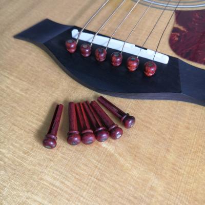 China Factory Wholesale GUITAR Parts Series Guitar Bridge Acoustic High Quality Pin for sale