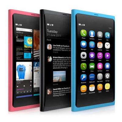 China Game Opened N9 N9-00 Touch Screen 8.0MP Wifi Pink 3G Smartphone For Popular Classic Nokia Mobile Phone for sale