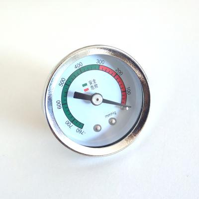 China Promotional Machine Equipment -760-0 mmHg Vacuum Y40 Pressure Gauge , Negative Pressure Meter for sale