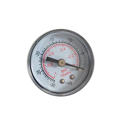 China 40mm -1bar negative pressure gauge vacuum pressure gauge ZK014003 for sale