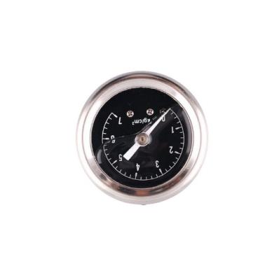 China Machine Equipment 40mm 7kgs With Stainless Steel Pressure Gauge Shell Oil Filling Brass Connection Used For Water Purifier for sale