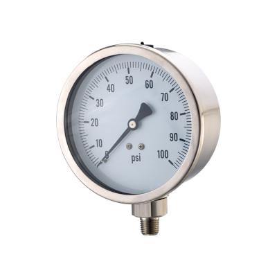 China Good Quality Medical Cylinders Use Stainless Steel Gas Pressure Gauge Meter Gauge Oxygen Regulator For Hospital NY004 for sale