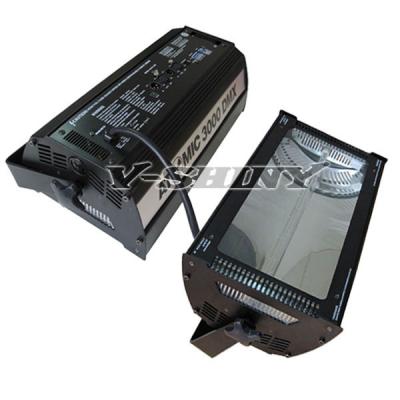 China High Power Atomic Stage Strobe Lights DMX 3000W 10000 Lux With ABS Black Casing for sale