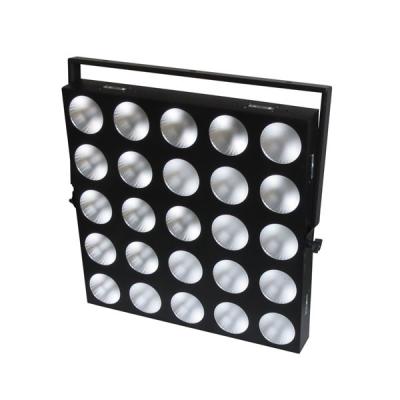 China 25pcs 10w Matrix Led Disco Lights With Black Cold Rolled Steel Housing for sale