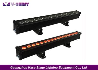 China 18w X 18pcs Rgbwauv 6 In1 Pixel To Pixel Led Stage Light Bar Dmx512 40 Degree Beam Angle for sale