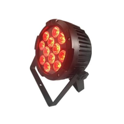 China luz del par de la prenda impermeable de 18W x de 12pcs Rgbwauv 6 In1 LED/etapa con pilas se enciende en venta