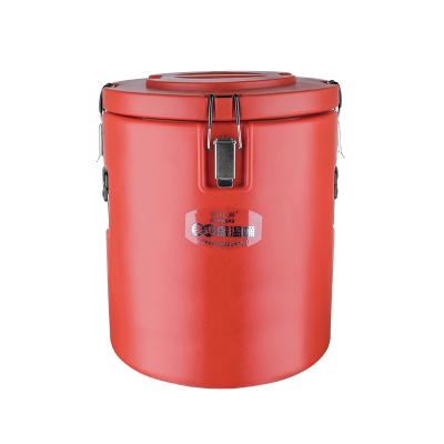 China Chaozhou Stainless Steel Barrel Heat Insulation Barrel Stocked Insulated Bucket For Outdoor Activities for sale