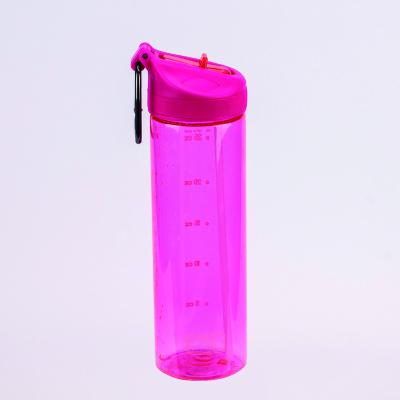 China Sustainable Manufacture High Quality Custom Logo Portable Plastic Sports Water Bottle With Spout for sale