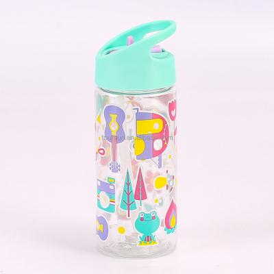 China 360ML Kids Straw Baby Sippy Cup Drink Bottle Stocked BPA Tritan Kids Eco-Friendly Material Kids Modern Water Bottle Free for sale