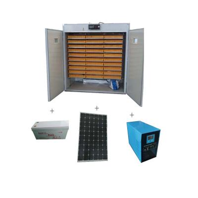 China Farms Hatching 5000 Egg Solar Egg Incubator + Solar System for sale