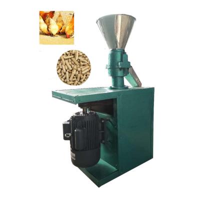 China Farms Grain Feed Poultry Animal Feed Pellet Mill Chicken Pig Feed Pellet Granulator Price HJ-N120 60-80kg/hour for sale