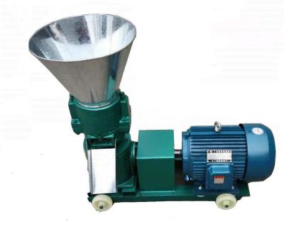 China Farms Easy To Move Small Animal Feed Pellet Mill / Fertilizer Pellet Machine HJ-N120C for sale