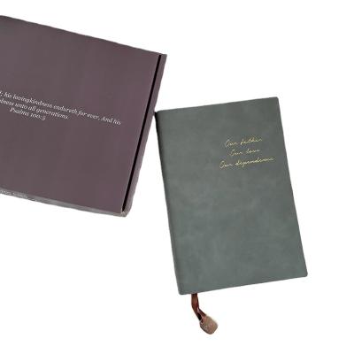 China Double Leather /Imitation Lambskin (Gray) Our Father Our Love Our Addiction. leather notebook for sale