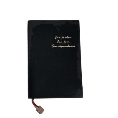 China Double Leather /Imitation Lambskin (Black) Our Father Our Love Our Addiction. leather notebook for sale