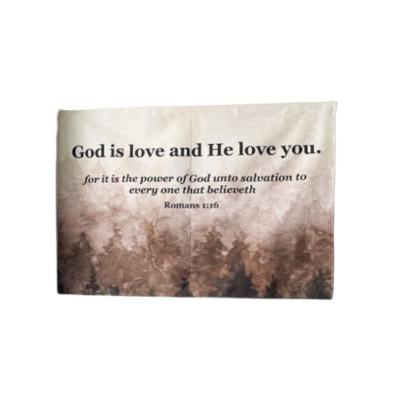 China Plain for it is the power of God to salvation to everyone who believeth. wall tapestry for sale