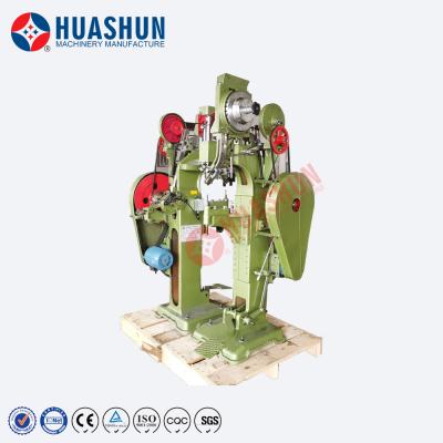 China Factory HUASHUN SX-60 High Safety Automatic Feed Galvanized Semi Tubular Hollow Rivet Machine for sale