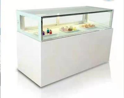 China High Quality Single-temperature Commercial Cake Display Showcase Refrigerator Glass Door Chocolate Display for sale