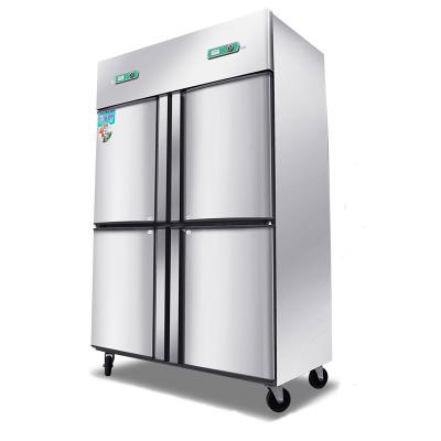 China Eco - Friendly 1000L Commercial Freezer Kitchen / Restaurant Stainless Steel Colder Refrigeration for sale