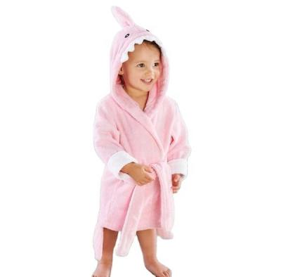 China Best Selling 100% QUICK DRY Baby Face OEM Cotton Animal Hooded Bathrobes Design for sale