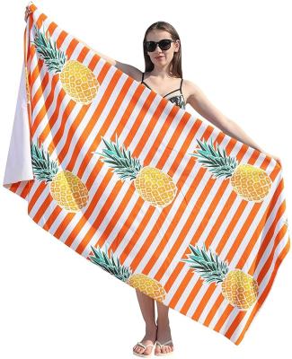 China Hot Wholesale OEM Design Microfiber Digital Printed Beach Towel QUICK DRY Quick Dry for sale