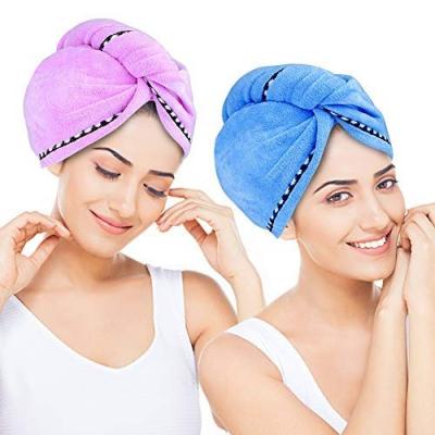 China Disposable Anti-Frizz Light Weight Super Absorbent Quick Dry Twist Fiber Micro Hair Towel Wrap Turban for sale