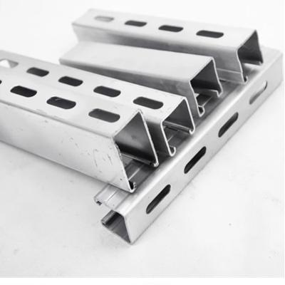 China Support System Electro Galvanizing Zinc Plating Metal Brackets High Connecting Stents Connector Seismic Joist Te koop