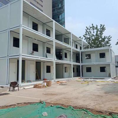 Cina Home builders Mobil hospital use modern mouldular prefab container housing prices in vendita