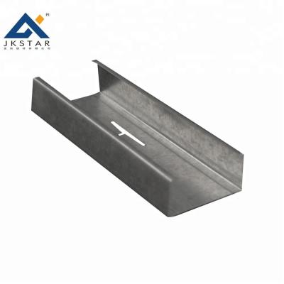 China Water Proof Light Steel Frame Galvanized Steel Profile Channel CW UW Metal Studs And Tracks Partition Manufacturer For Drywall for sale