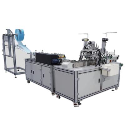 China energy & Fully Automatic Mining High Speed ​​1+1 Flat Mask Making Machine for sale