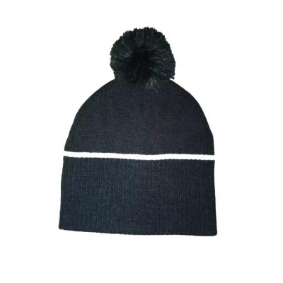 China Unisex Warm Soft Daily Knitted Winter Hat Cap Of The People And Women With Your Own Brand for sale