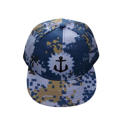 China New JOINT Unisex Sports Fashion Stripe Embroidery Custom Design Camouflage Buckle Baseball Cap for sale