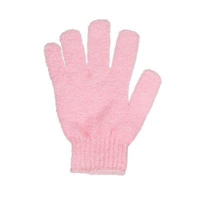 China EXFOLIATE Bath Towel 2021 Wholesale New Bath Gloves Five Finger Bath Gloves Nylon Household for sale