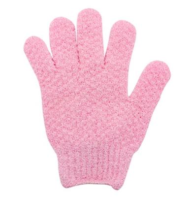 China EXFOLIATING Wholesale 2021 New Pineapple Bath Massage Gloves Five Finger Bath Gloves for sale