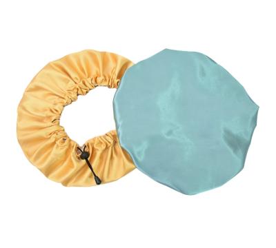 China Pastoral wholesale double padded night cap with adjustable shower cap for sale