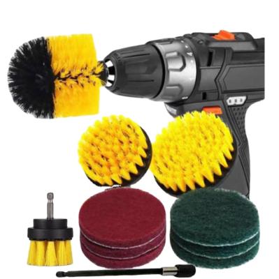 China Durable 12-Piece Household Kitchen Nylon Bristle Cleaning Brush for sale