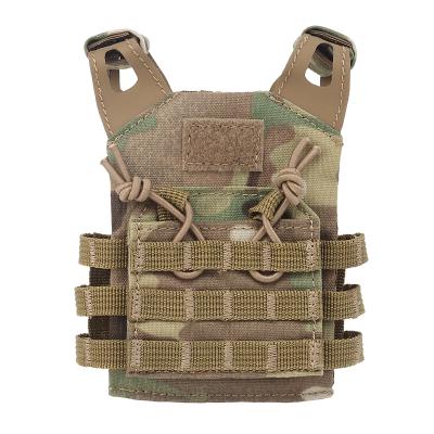 China Tactical Equipment Wosport JPC Detachable Vest Ornaments Real Fabrics Military Creative Ornaments Small Pet Vest Dress for sale