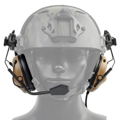 China Tactical Wear WoSporT Earphone 5.0 Military Helmet Wearing Noiseless Canceling Airsoft Paintball Sound Pickup Helmet for sale