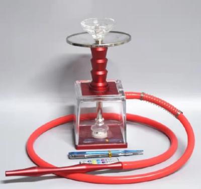 China Smoking Hookah Shisha Narguile Best Selling Small Size Cubic Acrylic Hookah Shisha Narguile for sale