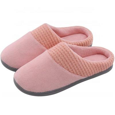 China Fashion Trend Winter Indoor Slippers Slips Plush House Slippers Soft Cotton Non-slip Floor Shoes House Slippers For Women for sale