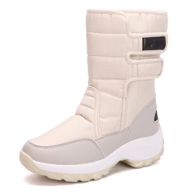 China Wholesale Fashion Trend Fur Warm Soft Plush Striping Lady Girl Boot Comfortable Logo Custom Women Snow Winter for sale