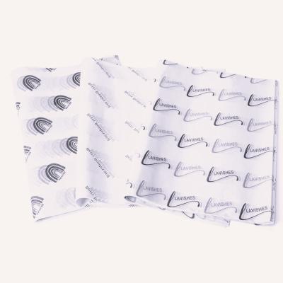 China Wholesale High Quality Recycled Materials Custom Gift Wrapping Logo Printed White Wrapping Tissue Paper for sale