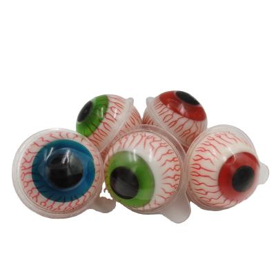 China Full Size Hot Sale 3D Eyeball Shaped Fruit Juice Gummy for sale