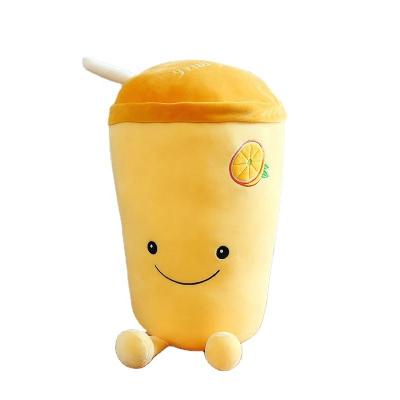 China Wholesale Hot Selling Super Soft Stuffed Different Gift Plush Toy Fruit Boba Different Plush for sale