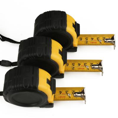 China Wholesale 3M 5M Retractable Smooth Plastic Tape 7.5M Steel Tape Measure Tape for sale