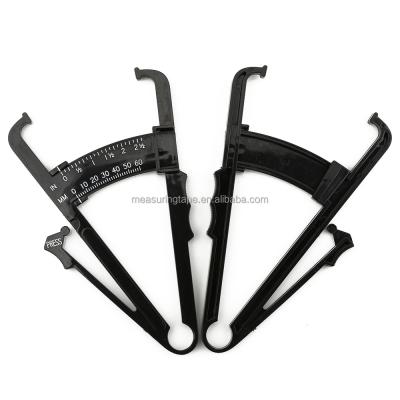 China Heavy Duty 60mm Black Color For Body Fat Gauge Caliper for sale