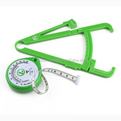 China Bmi Body Fat Analyzing Portable Tape Measure And Fat Caliper Set Wintape Customized Body Fat Muscle Analyzing Portable Body Fat Caliper for sale